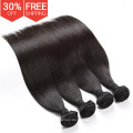 Real unverarbeitete Remy Menschenhaarverlängerung aus Malaysia, Günstige Wholesale Free Weave Hair Packs, reines malaysisches Haar